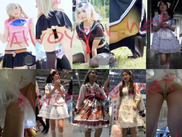 七つの大罪ヒロインコスプレの美女パンチラ , China cosplay event １０５, 2.5次元コスプレイヤーのパンチラ